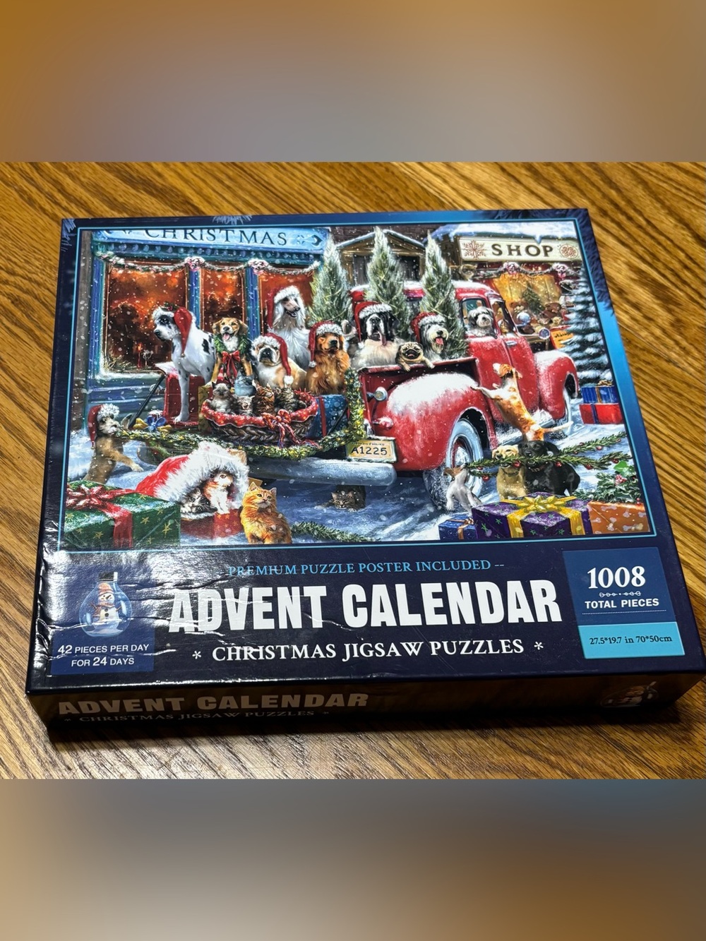 Advent Calendar Christmas Jigsaw Puzzle - 1008 Piece
